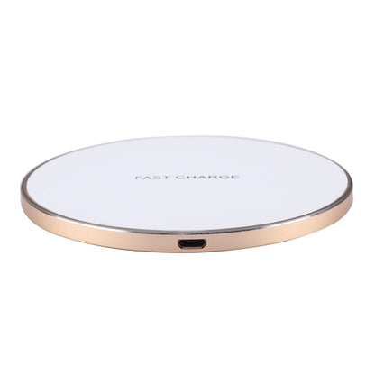 Q21 Fast Charging Wireless Charger Station with Indicator Light(Gold) - Apple Accessories by buy2fix | Online Shopping UK | buy2fix