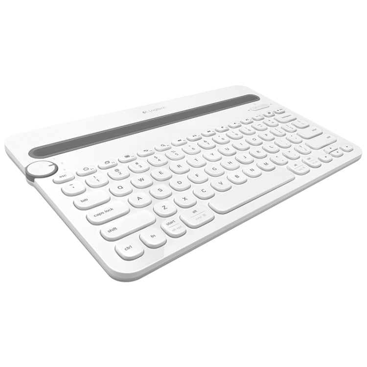 Logitech K480 Multi-device Bluetooth 3.0 Wireless Bluetooth Keyboard with Stand (White) - Computer & Networking by Logitech | Online Shopping UK | buy2fix