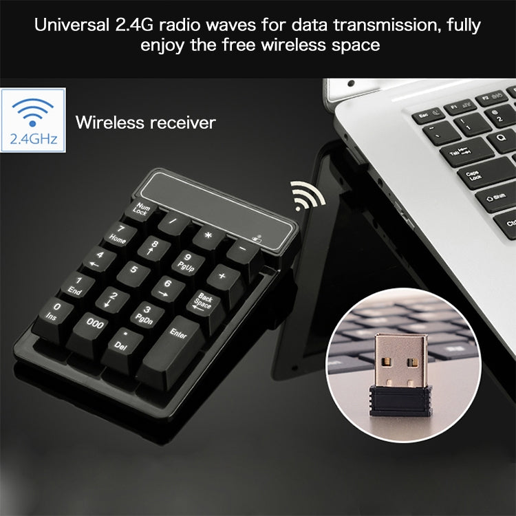 MC Saite 525RF 19 Keys Wireless 2.4G Numeric Keyboard -  by MC Saite | Online Shopping UK | buy2fix