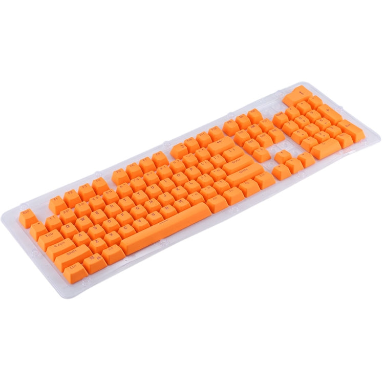 104 Keys Double Shot PBT Backlit Keycaps for Mechanical Keyboard(Orange) - Silicone / Sticker by buy2fix | Online Shopping UK | buy2fix