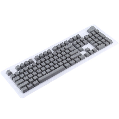 104 Keys Double Shot PBT Backlit Keycaps for Mechanical Keyboard (Grey) - Silicone / Sticker by buy2fix | Online Shopping UK | buy2fix