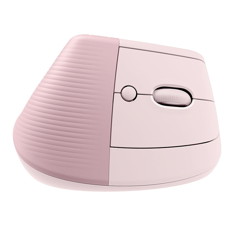 Logitech Lift Vertical 1000DPI 2.4GHz Ergonomic Wireless Bluetooth Dual Mode Mouse (Pink) - Wireless Mice by Logitech | Online Shopping UK | buy2fix