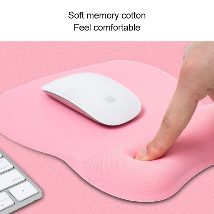 MONTIAN MF-01 Oval Slow Rebound Memory Cotton Soft Bracer Mouse Pad(Pink) - Mouse Pads by buy2fix | Online Shopping UK | buy2fix