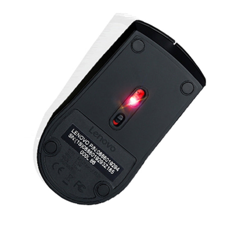 Lenovo M120 Pro Fashion Office Red Dot Wireless Mouse (Black) - Wireless Mice by Lenovo | Online Shopping UK | buy2fix