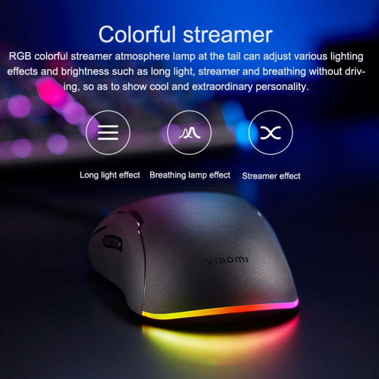 Original Xiaomi 6200DPI USB Wired Game Mouse Lite with RGB Light - Wireless Mice by Xiaomi | Online Shopping UK | buy2fix
