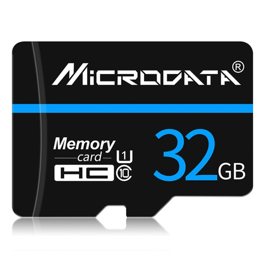 MICRODATA 32GB U1 Blue Line and Black TF(Micro SD) Memory Card - Micro SD Card by MiCRODATA | Online Shopping UK | buy2fix