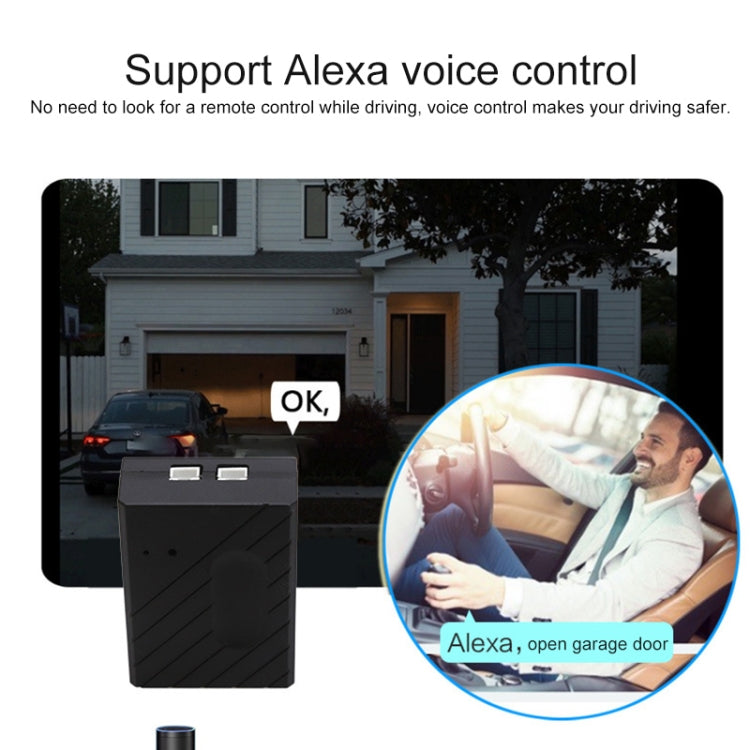 DY-CK400A Garage Door Switch Wireless WiFi Remote Controller, Support for Alexa Voice Control & APP Control & Multi-person Sharing - Security by buy2fix | Online Shopping UK | buy2fix