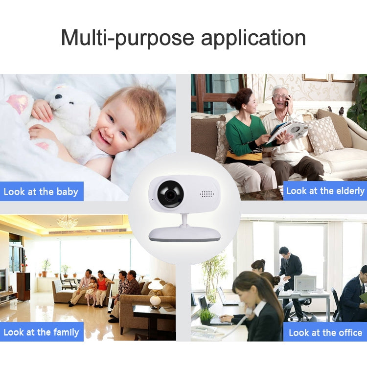 WLSES GC60 720P Wireless Surveillance Camera Baby Monitor, AU Plug - Security by buy2fix | Online Shopping UK | buy2fix