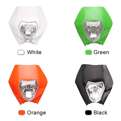 Speedpark Cross-country Motorcycle LED Headlight Grimace Headlamp for KTM (White) - Headlights by Speedpark | Online Shopping UK | buy2fix