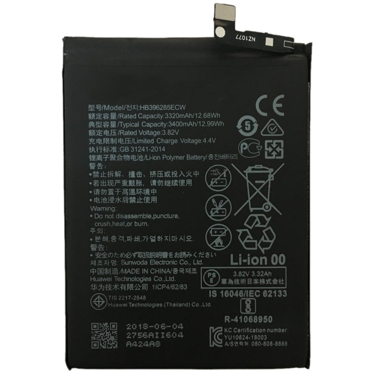HB396285ECW Li-ion Polymer Battery for Huawei P20 / Honor 10 / Nova Lite 3 - For Huawei by buy2fix | Online Shopping UK | buy2fix