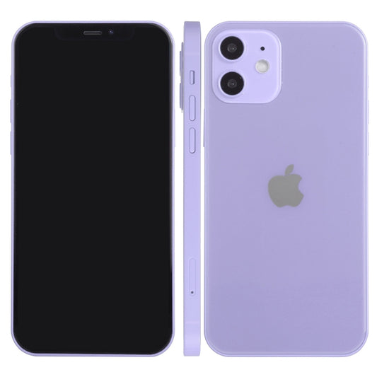 For iPhone 12 Black Screen Non-Working Fake Dummy Display Model (Purple) - For iPhone & iPad by buy2fix | Online Shopping UK | buy2fix