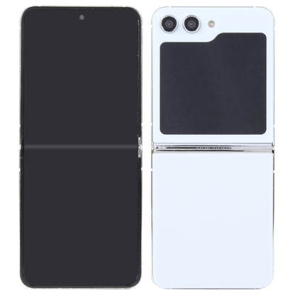 For Samsung Galaxy Z Flip5 Black Screen Non-Working Fake Dummy Display Model (White) - For Galaxy by buy2fix | Online Shopping UK | buy2fix