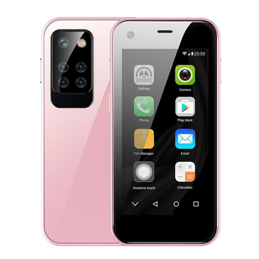SOYES MI12, 1GB+8GB, 2.5 inch MTK6580 Quad Core up to 1.3GHz, Bluetooth, WiFi, FM, Network: 3G, Dual SIM(Pink) - SOYES by SOYES | Online Shopping UK | buy2fix