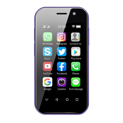 SOYES 14 Pro, 2GB+16GB, Face Recognition, 3.0 inch Android 9.0 MTK6739CW Quad Core up to 1.28GHz, OTG, Network: 4G, Dual SIM, Support Google Play (Purple) - SOYES by SOYES | Online Shopping UK | buy2fix