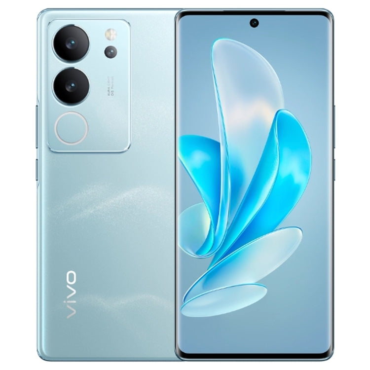 vivo S17 Pro 5G, 50MP Camera, 12GB+512GB, Triple Back Cameras, Srceen Fingerprint Identification, 4600mAh Battery, 6.78 inch Android 13 OriginOS 3 Dimensity 8200 Octa Core up to 3.1GHz, OTG, NFC, Network: 5G(Blue) - vivo by vivo | Online Shopping UK | buy2fix