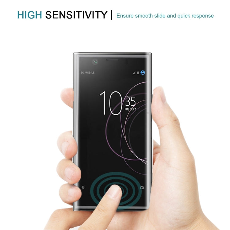 For Sony Xperia XZ1 Compact 0.26mm 9H Surface Hardness 3D Full Screen Tempered Glass Screen Protector(Transparent) - Mobile Accessories by buy2fix | Online Shopping UK | buy2fix