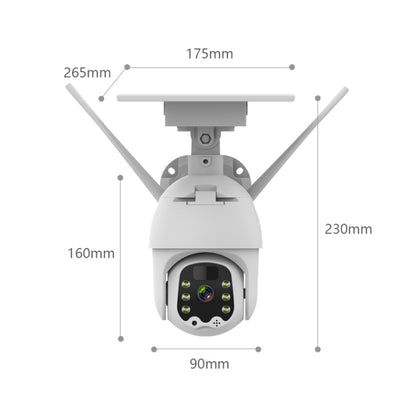 T21 1080P HD Solar Wireless IP Camera, Support Motion Detection & Infrared Night Vision & TF Card - Security by buy2fix | Online Shopping UK | buy2fix