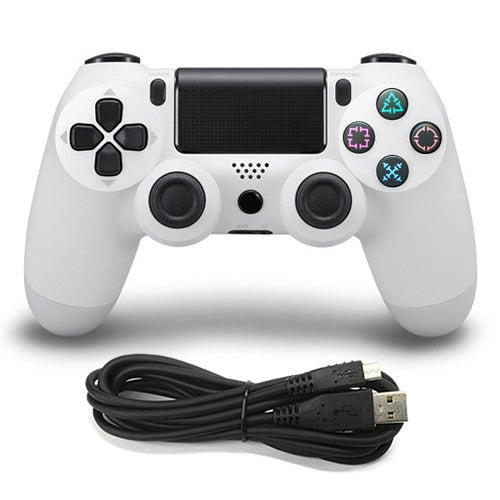 Wired Game Controller for Sony PS4(White) - Gamepads by buy2fix | Online Shopping UK | buy2fix