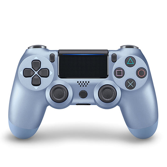 For PS4 Wireless Bluetooth Game Controller Gamepad with Light, US Version(Blue) - Gamepads by buy2fix | Online Shopping UK | buy2fix