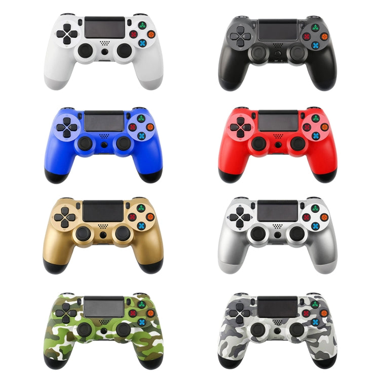 Grey Camouflage Snowflake Button Wired Gamepad Game Handle Controller for PS4 - Gamepads by buy2fix | Online Shopping UK | buy2fix