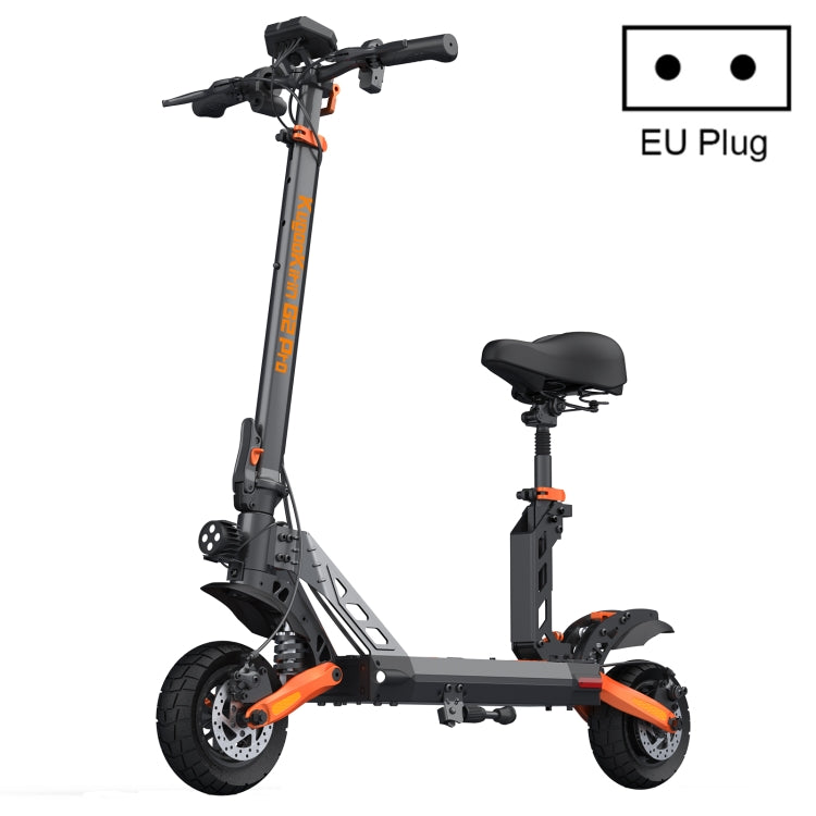 [EU Warehouse] Kukirin G2 Pro 600W Three-speed Folding Electric Offroad Scooter with 9 inch Tires & LCD Display(Black) - Electric Scooters by Kukirin | Online Shopping UK | buy2fix
