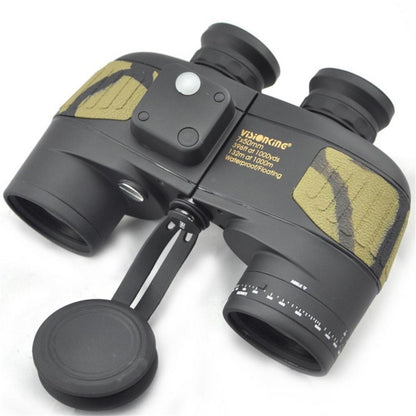 Visionking 7x50 Powerful High Definition Waterproof Nitrogen Rangefinder Compass Binoculars Telescope - Binoculars by VISIONKING | Online Shopping UK | buy2fix