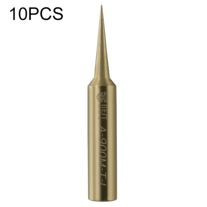 10 PCS BEST Pure Copper Low Temperature Soldering Iron Tip Special for Welding Fly Jump Wire A-900M-T-I - Soldering Iron Tip by BEST | Online Shopping UK | buy2fix