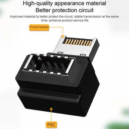 Type-E Female to Male 90 Degrees Elbow Computer Host Adapter - Computer & Networking by buy2fix | Online Shopping UK | buy2fix