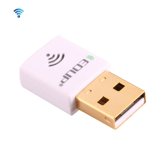 EDUP EP-AC1619 Mini Wireless USB 600Mbps 2.4G / 5.8Ghz 150M+433M Dual Band WiFi Network Card for Nootbook / Laptop / PC(White) - USB Network Adapter by EDUP | Online Shopping UK | buy2fix