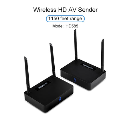 Measy HD585 5.8GHz Wireless HD AV Sender with Infrared Return Function, Transmission Distance: 350m - Consumer Electronics by Measy | Online Shopping UK | buy2fix