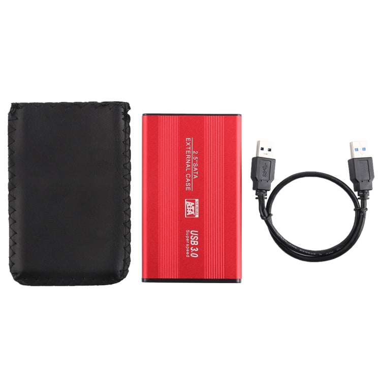 Richwell SATA R2-SATA-1TGB 1TB 2.5 inch USB3.0 Super Speed Interface Mobile Hard Disk Drive(Red) - External Hard Drives by buy2fix | Online Shopping UK | buy2fix