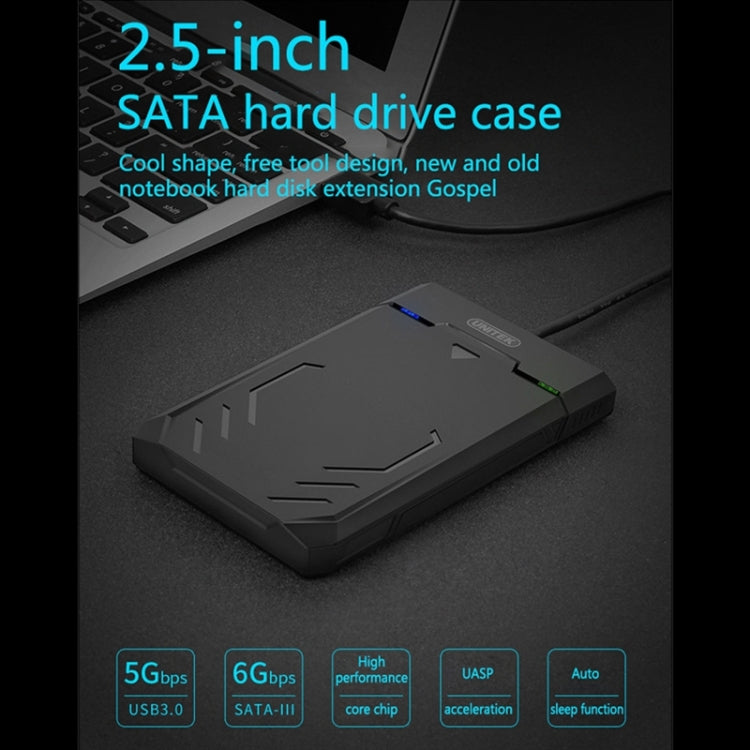 UNITEK SATA 2.5 inch USB 3.0 Interface HDD Enclosure, Length: 30cm -  by buy2fix | Online Shopping UK | buy2fix