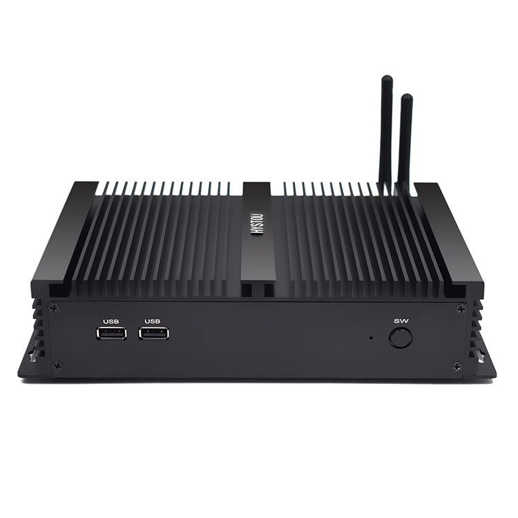 HYSTOU K4 Windows 10 or Linux System Mini ITX PC, Intel Core i5-4200U 2 Core 4 Threads up to 1.60-2.60GHz, Support mSATA, WiFi, 8GB RAM DDR3 + 128GB SSD - Windows Mini PCs by HYSTOU | Online Shopping UK | buy2fix