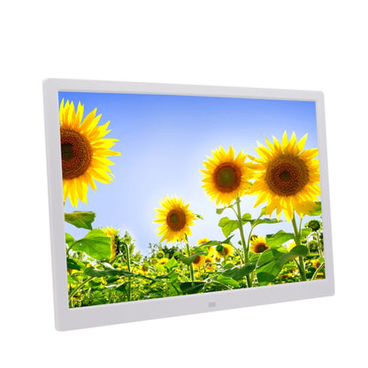 17.0 inch LED Display Digital Photo Frame with Holder / Remote Control, Allwinner Technology, Support USB / SD Card Input / OTG, US/EU/UK Plug(White) - Consumer Electronics by buy2fix | Online Shopping UK | buy2fix