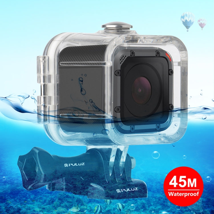 PULUZ 45m Underwater Waterproof Housing Diving Protective Case for GoPro HERO5 Session /HERO4 Session /HERO Session, with Buckle Basic Mount & Screw - DJI & GoPro Accessories by PULUZ | Online Shopping UK | buy2fix