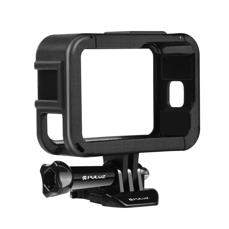 PULUZ Chargeable PA Frame Mount Cage with Cold Shoe Base Slot for Gopro Hero11 Black / HERO10 / 9 Black(Black) - DJI & GoPro Accessories by PULUZ | Online Shopping UK | buy2fix