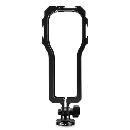 PULUZ Protective Cage Rig Housing Frame with Cold Shoe for Insta360 ONE RS 1-Inch 360 Edition(Black) - DJI & GoPro Accessories by PULUZ | Online Shopping UK | buy2fix