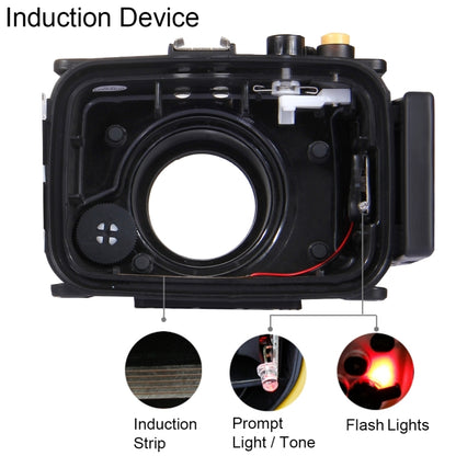 PULUZ 40m Underwater Depth Diving Case Waterproof Camera Housing for Sony RX100 IV(Black) - Diving Cases by PULUZ | Online Shopping UK | buy2fix