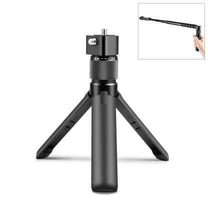 For Insta360 X3 / X4 PULUZ Rotary Handle Desktop Tripod Stand (Black) - Self Monopod Grip by PULUZ | Online Shopping UK | buy2fix