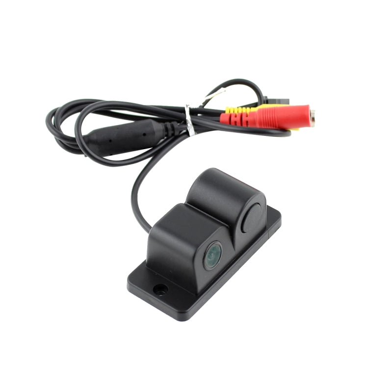 2 in 1 Mini 160 Degrees View Angle Car Rear View Reverse Backup Car Camera with Parking(Black) - In Car by buy2fix | Online Shopping UK | buy2fix