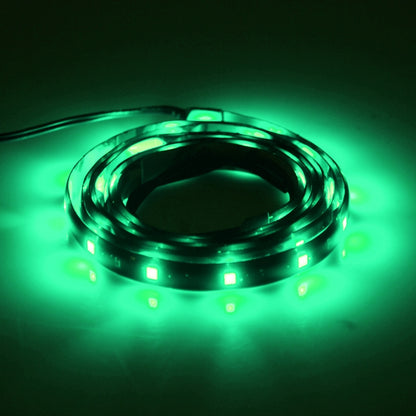 10 PCS 60cm 30 LED Waterproof Flexible Car Strip Light, DC 12V(Green Light) - In Car by buy2fix | Online Shopping UK | buy2fix