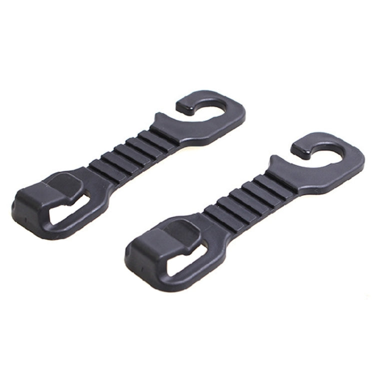 2 PCS Car Auto Seat Back Bottle Bag Holder Hook Pothook(Black) - Auto Fastener & Clips by buy2fix | Online Shopping UK | buy2fix