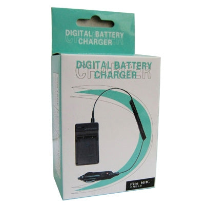 Digital Camera Battery Charger for NIKON ENEL9(Black) - Battery Car Charger by buy2fix | Online Shopping UK | buy2fix
