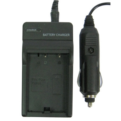 Digital Camera Battery Charger for FUJI FNP95(Black) - Battery Car Charger by buy2fix | Online Shopping UK | buy2fix