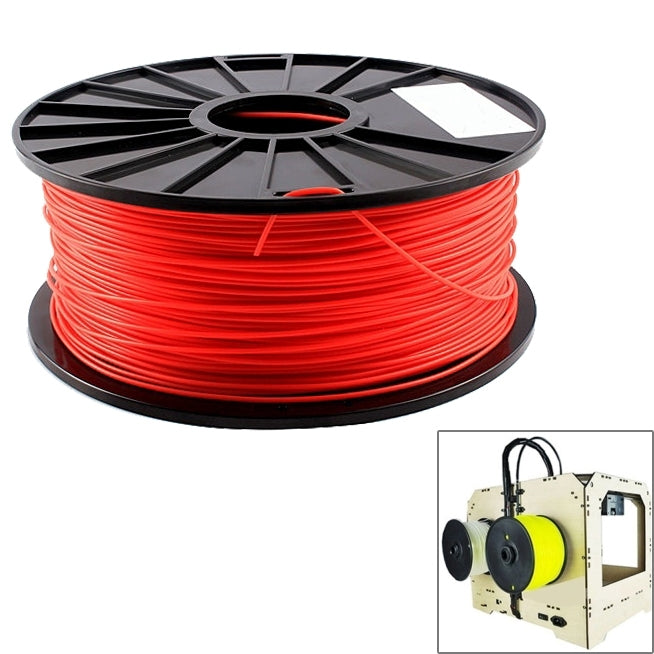PLA 1.75 mm Fluorescent 3D Printer Filaments, about 345m(Red) - Consumer Electronics by buy2fix | Online Shopping UK | buy2fix