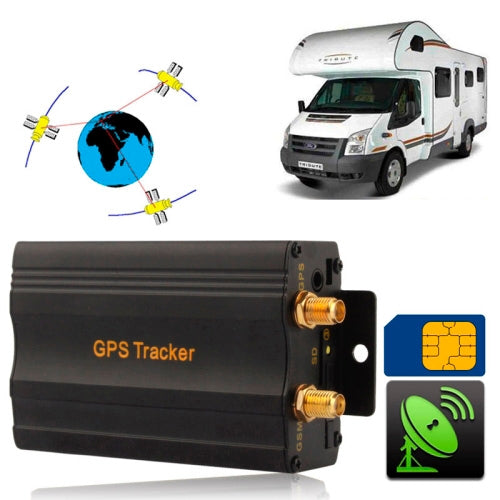 GSM / GPRS / GPS Vehicle Tracking System, Support TF Card Memory, Band: 850 / 900 / 1800 / 1900Mhz - Car Tracker by buy2fix | Online Shopping UK | buy2fix
