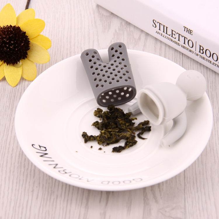 Cute Mr Tea Infuser Silicone Tea Strainers - Home & Garden by buy2fix | Online Shopping UK | buy2fix