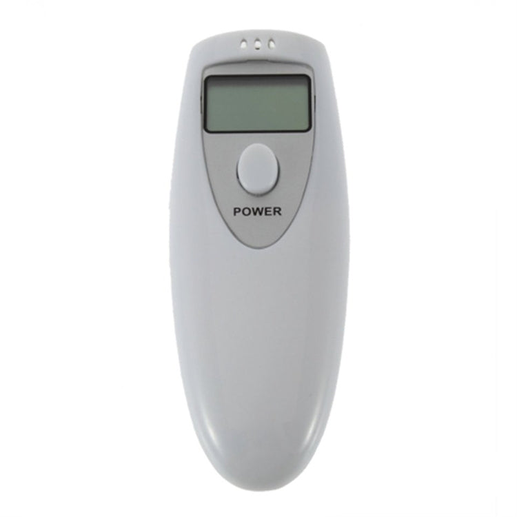 Digital LCD Display Breath Alcohol Tester with Audible Alert(White) - Breath Alcohol Tester by buy2fix | Online Shopping UK | buy2fix