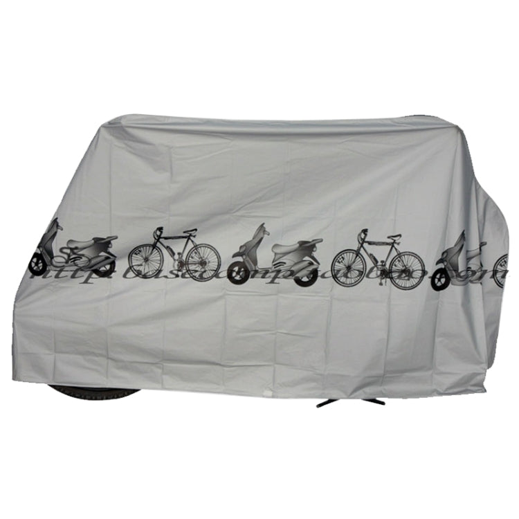 Bicycle / Motorcycle Rainproof Garage Cover(Grey) - Raincoat by buy2fix | Online Shopping UK | buy2fix