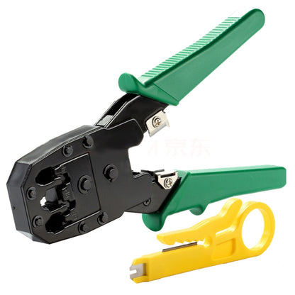 Multi Tool RJ45 RJ12 RJ11 Wire Cable Crimper Crimp PC Network Hand Tools(Green) - Lan Cable and Tools by buy2fix | Online Shopping UK | buy2fix